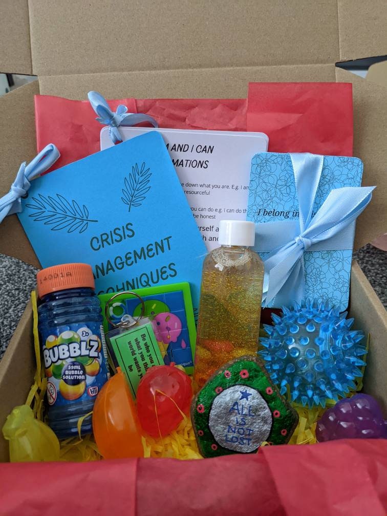 Mental Health Box Crisis Box Sensory Box Distress Etsy UK