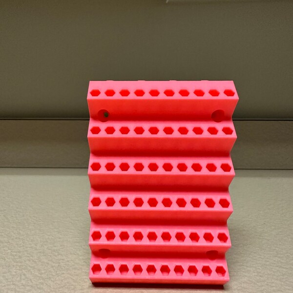 Pegboard Drill Holder Etsy