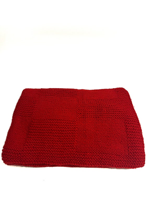 Crochet Blanket 150x200 Wool Blanket Hand Made Etsy