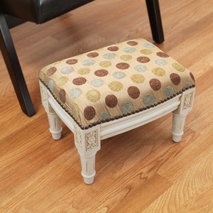 Upholstered Footstool