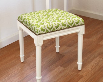 Upholstered Vanity Stool