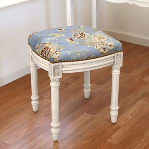 Upholstered Vanity Stool