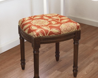 Upholstered Vanity Stool