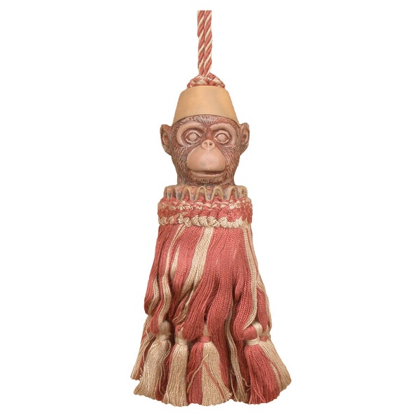 Hand Painted Tassel - Monkey