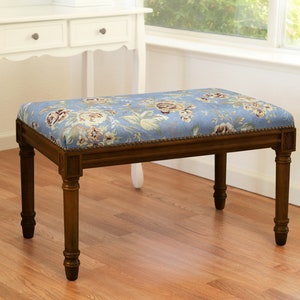 Etsy upholstered bench discount