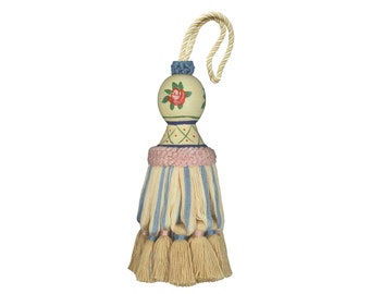 Hand Painted Tassel - Rose