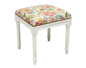 Upholstered Vanity Stool