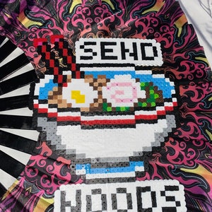 Send Noods Perler | Rave Perler | Festival Perler | Edm Festival Accessories
