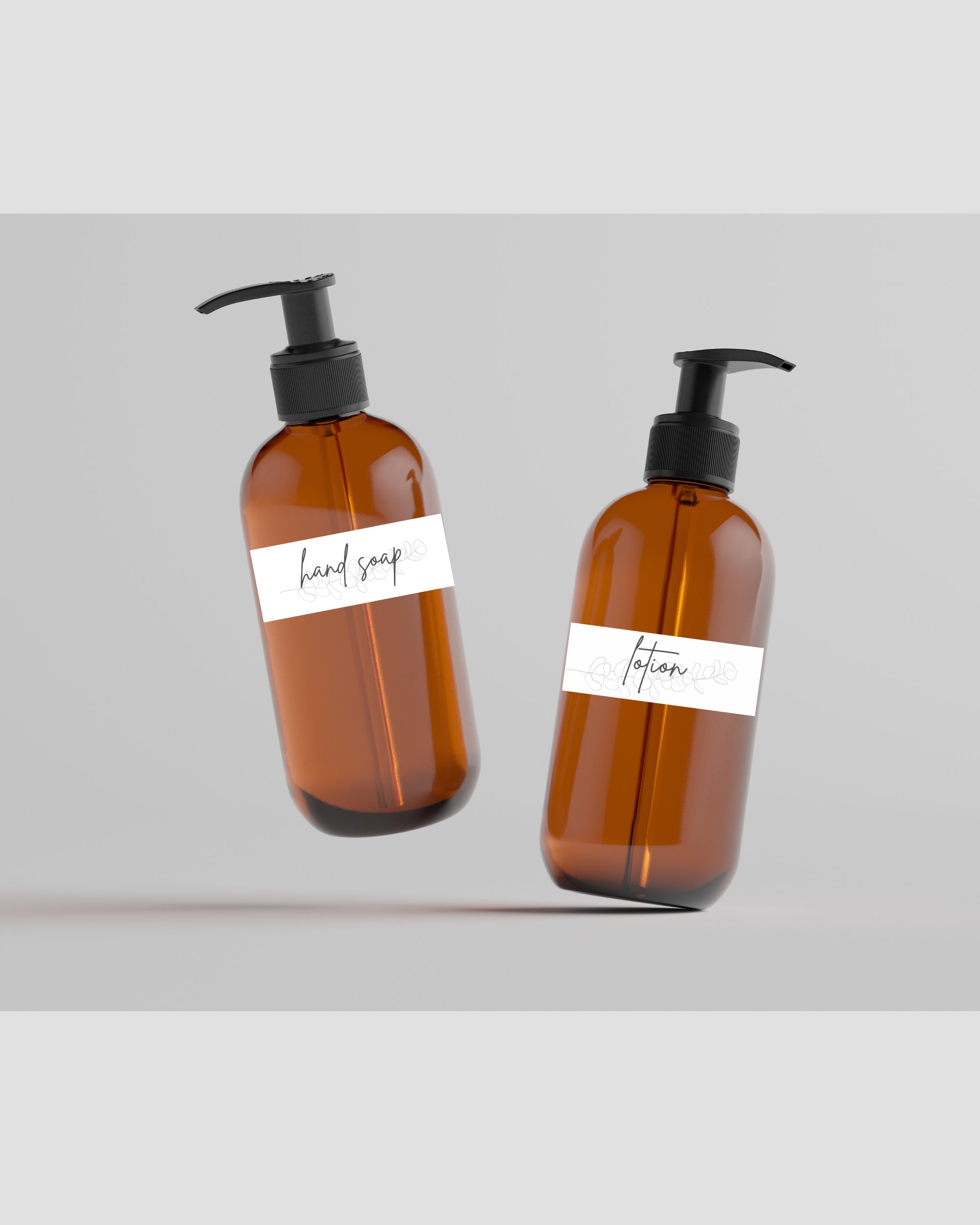 Bathroom Labels | Bathroom Organization | Printable Labels | Printable Bathroom Labels ...