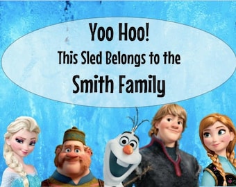 Frozen stroller tag-Digital copy sent