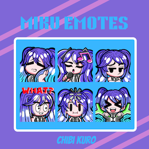 Hatsune Miku Emotes