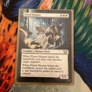 Fiend Hunter borderless mtg alter