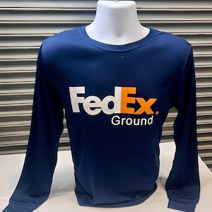 T-shirts à manches longues FedEx Ground à séchage rapide