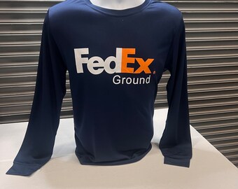 Fedex Ground Quick-dry Long Sleeve T-shirts - Etsy