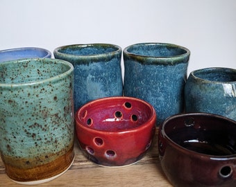 SECONDS - Pottery Sale, handmade pottery, slight flaws, discounted prices