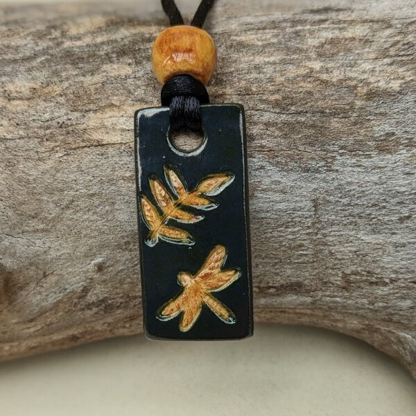 Ceramic Necklace Etsy