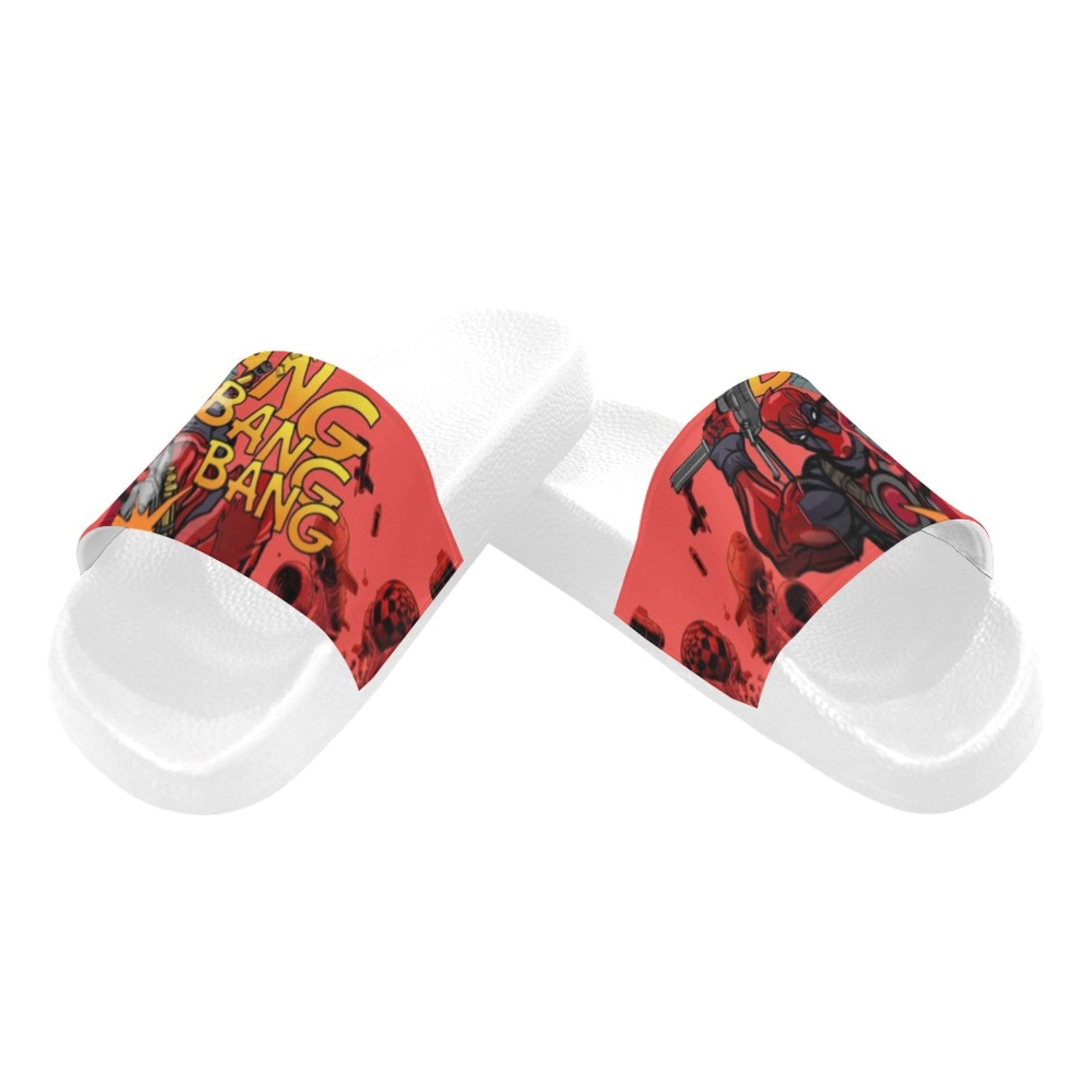 Deadpool Custom Slide Sandals Unisex for Boyfriend or Girlfriend Gift ...