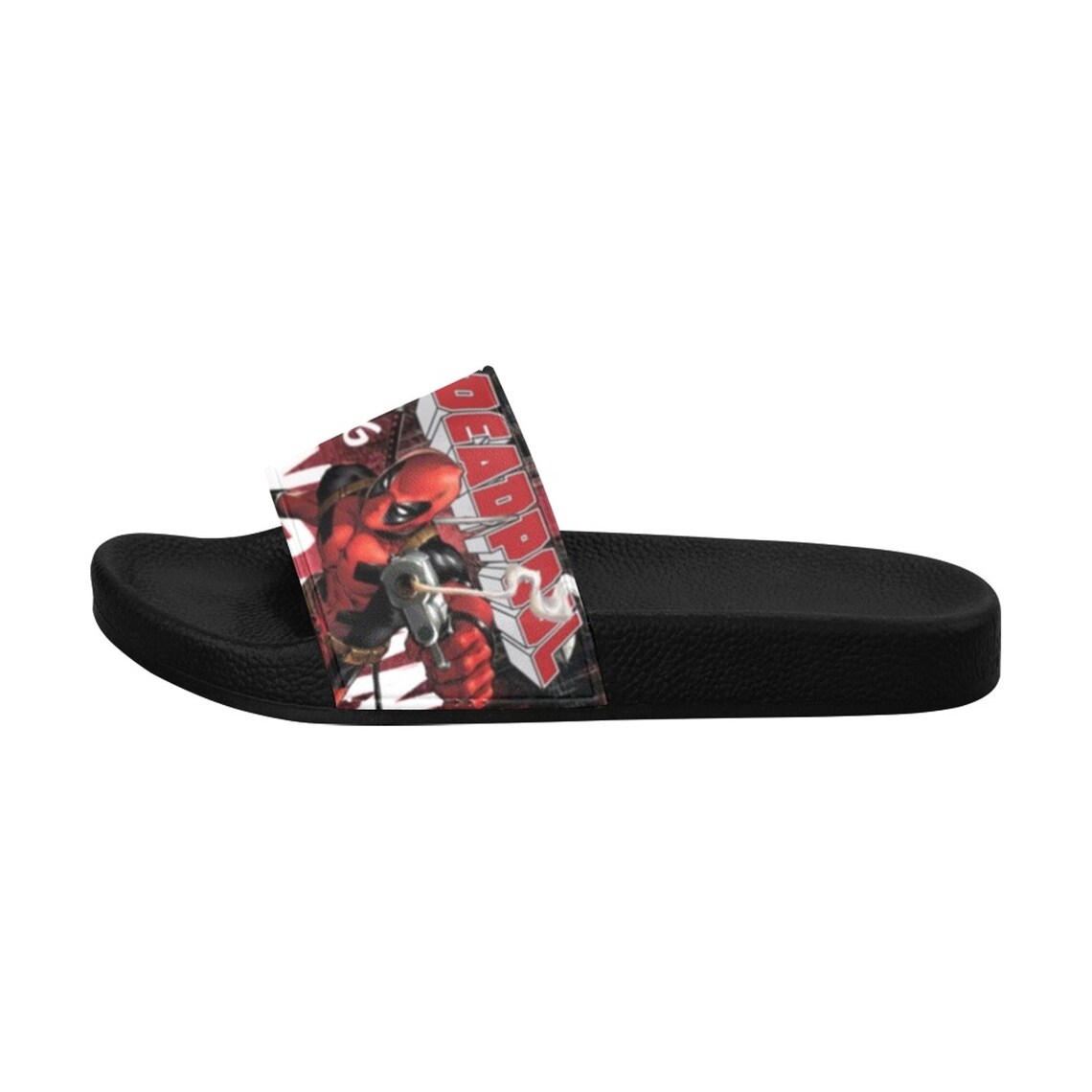 Deadpool Custom Slide Sandals Unisex for Boyfriend or Girlfriend Gift ...