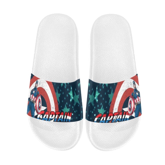 Captain America shoes, Marvel gift, Captain America sneakers sold by  ChaZhan | SKU 38717524 | Printerval