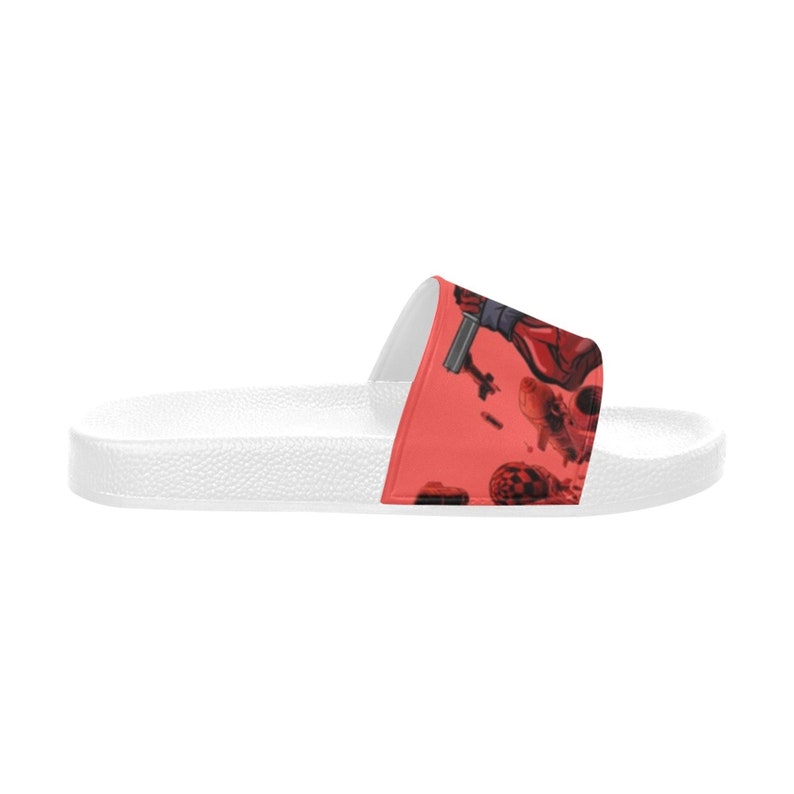 Deadpool Custom Slide Sandals Unisex for Boyfriend or Girlfriend Gift ...