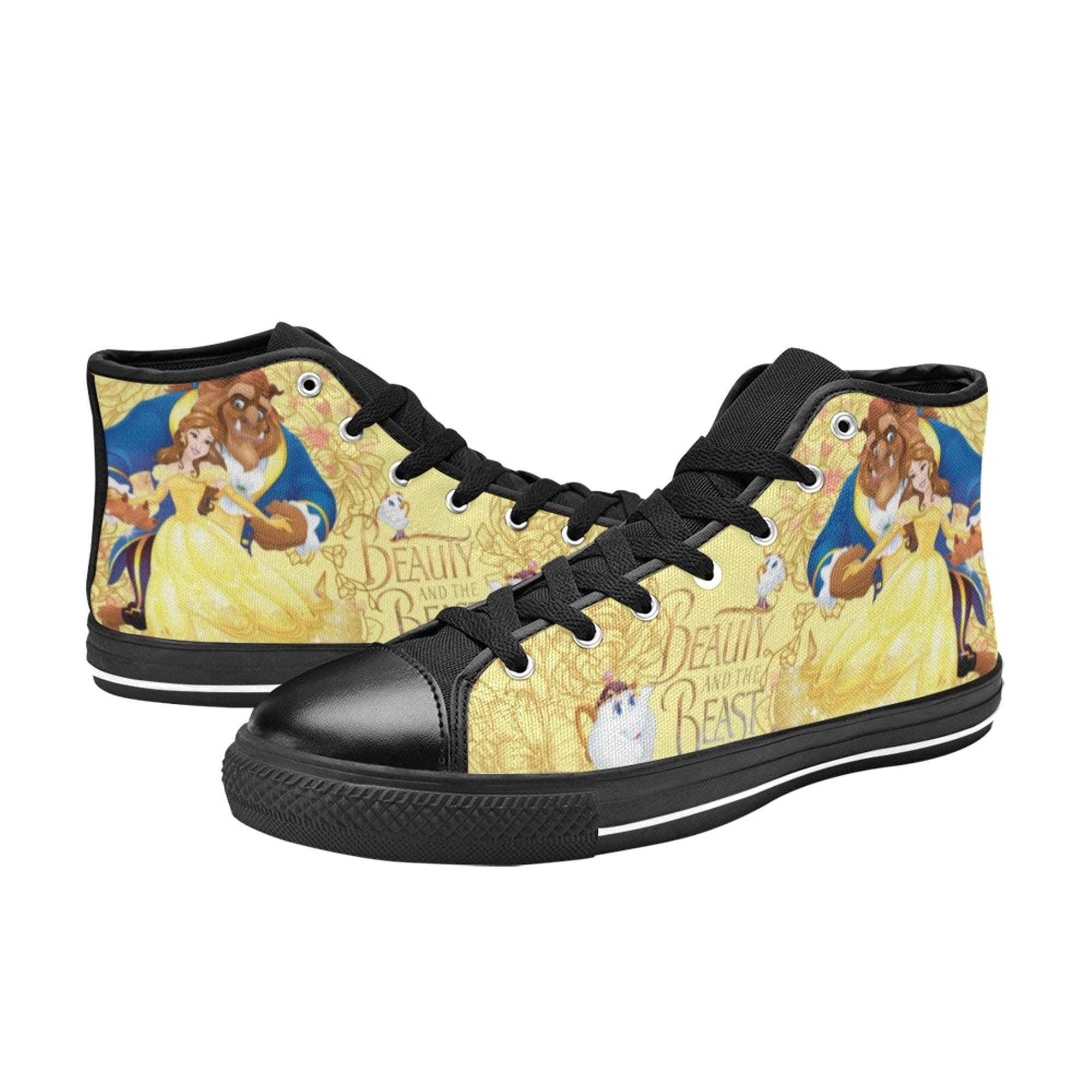 Beauty and the hotsell beast canvas shoes