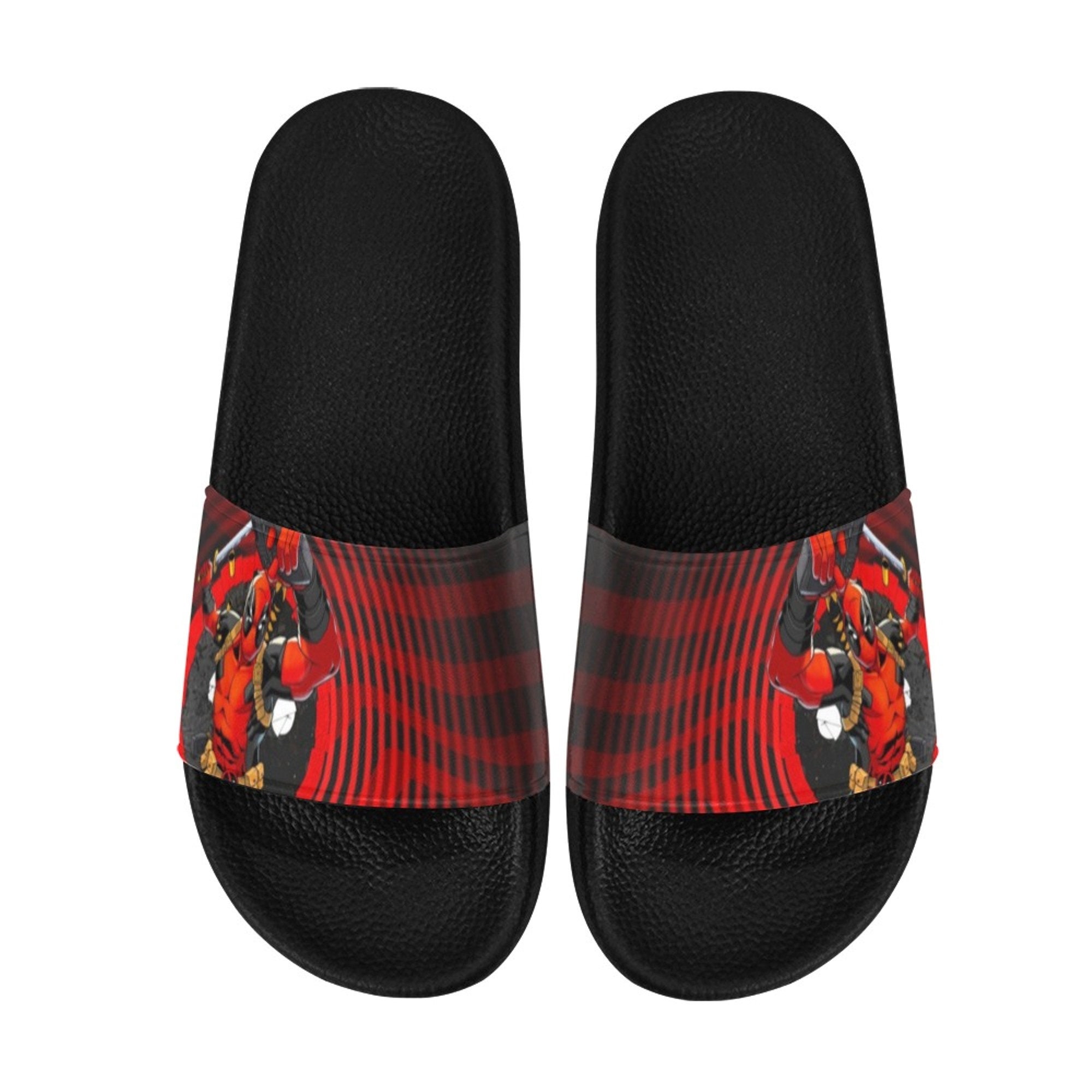 Deadpool Custom Slide Sandals Unisex for Boyfriend or Girlfriend Gift ...