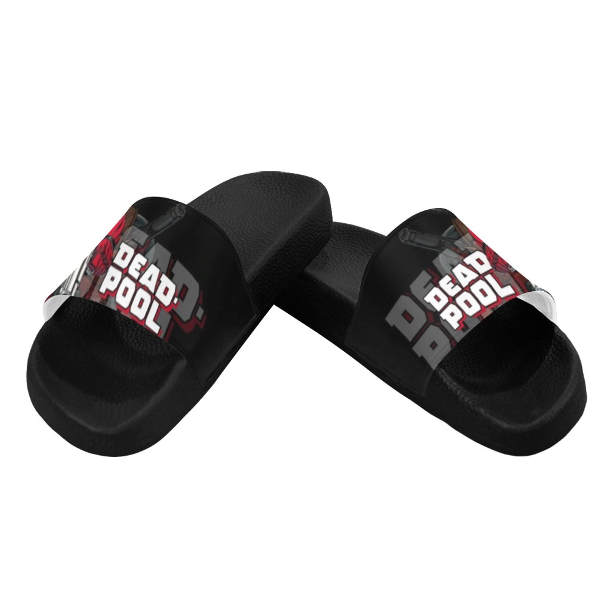 Deadpool Custom Slide Sandals Unisex for Boyfriend or Girlfriend Gift ...