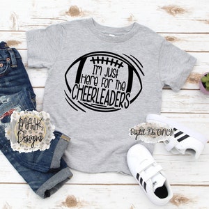 Estoy aquí para las porristas SVG / Cheer svg / Cheer Brother svg / Cheer Sister SVG / Football Brother SVG /Football svg