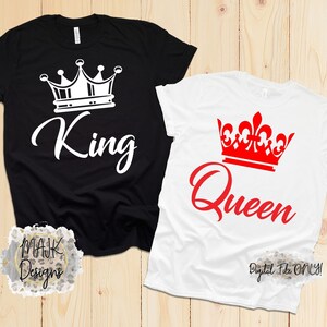 King and Queen SVG / Wedding SVG / Mr and Mrs svg / Anniversary svg / Honeymoon svg / Bride and Groom svg / Hubby svg / Wifey svg