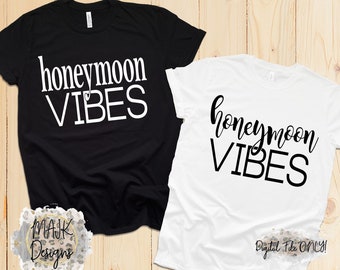 Honeymoon SVG / Wedding SVG / Honeymoon Vibes SVG / Mr and Mrs svg / Happily Married svg / Honeymoon Trip svg / Bride and Groom svg