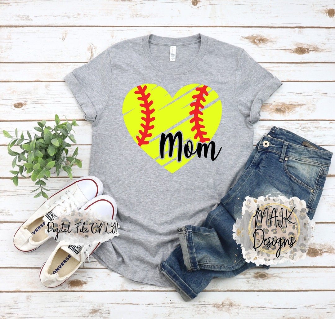 Softball Mom SVG / Mom SVG / Softball SVG / Biggest Fan Svg / That's My