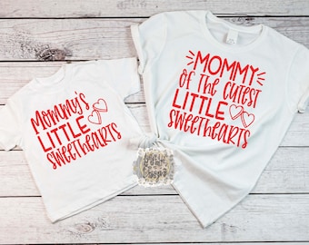 Mommy's Sweethearts SVG / Little Sweethearts SVG / Sweethearts Valentine SVG / Mommy and Me svg / Valentine Mommy and Me svg