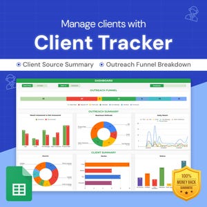 Client Tracker | Google Sheet Template: Your Ultimate Business Development and Sales Executive Tool