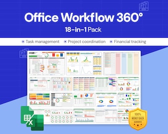 Office Workflow Google Sheets: Project Management & Automation (18 Tools)