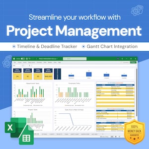 Project Management Tool Excel | Multi Project Tracker