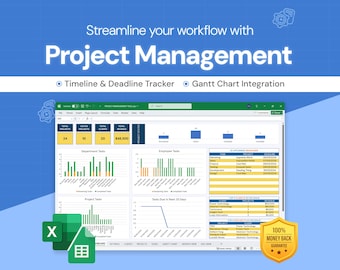 Project Management Tool Excel | Multi Project Tracker