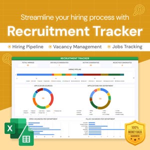 Recruitment Tracker | Excel Template