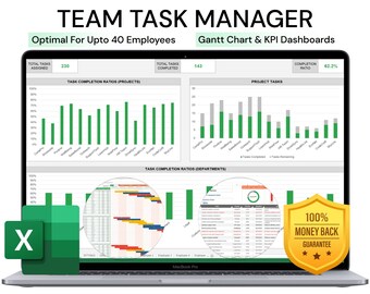 Team Manager: Multi-Teams Management | Excel Template