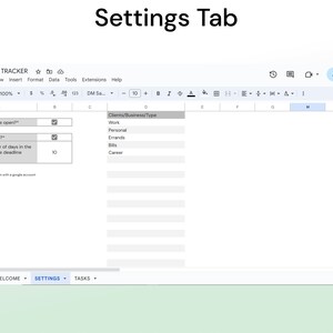 Task Tracker Google Sheet Template - Etsy
