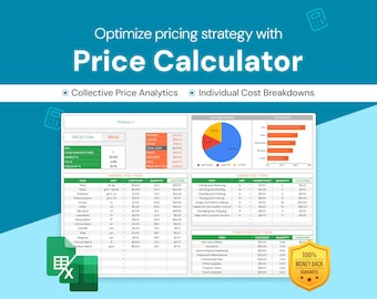 Price Tracker | Simplify Product Costing | Google Sheet Template
