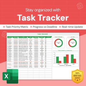 Team to Do List Template Excel Task Tracker Todo List Spreadsheet ...