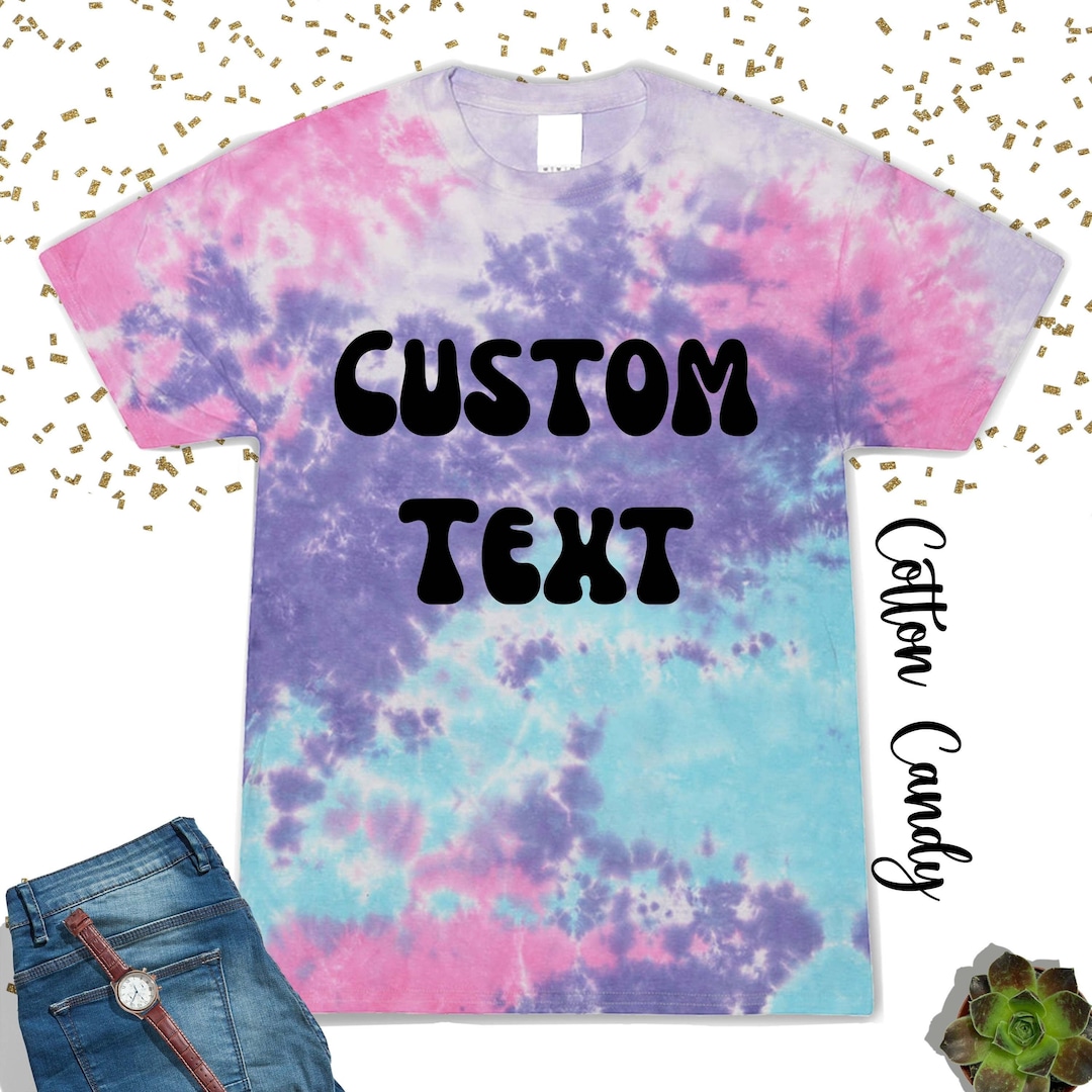 personalized tie dye shirts