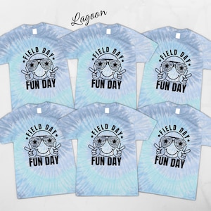 Field Day Fun Day Tie Dye Shirts, End Of School Year T-Shirt, Game Day Shirt, Last Day Of School, Field Trip Squad Shirt, Summer Camp Shirt image 7