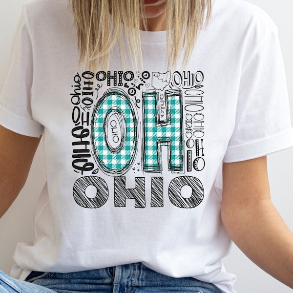 Ohio Graffiti Sweatshirt/Hoodie/Tee Shirt/Long-sleeve Tee, Ohio Spirit Wear