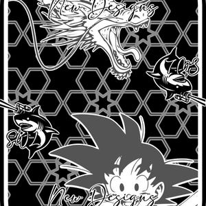 DBZ Inspired/laser Engraving File/digital Download Only/vector/depth ...