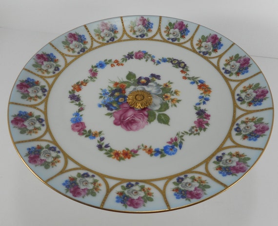 ヴィンテージ H & Co. - ハインリッヒ 花柄ボーンチャイナ ケーキ