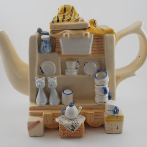 Seymour Mann  &quot;BENTHAM & SON CROCKERY&quot; Storefront Teapot #1193