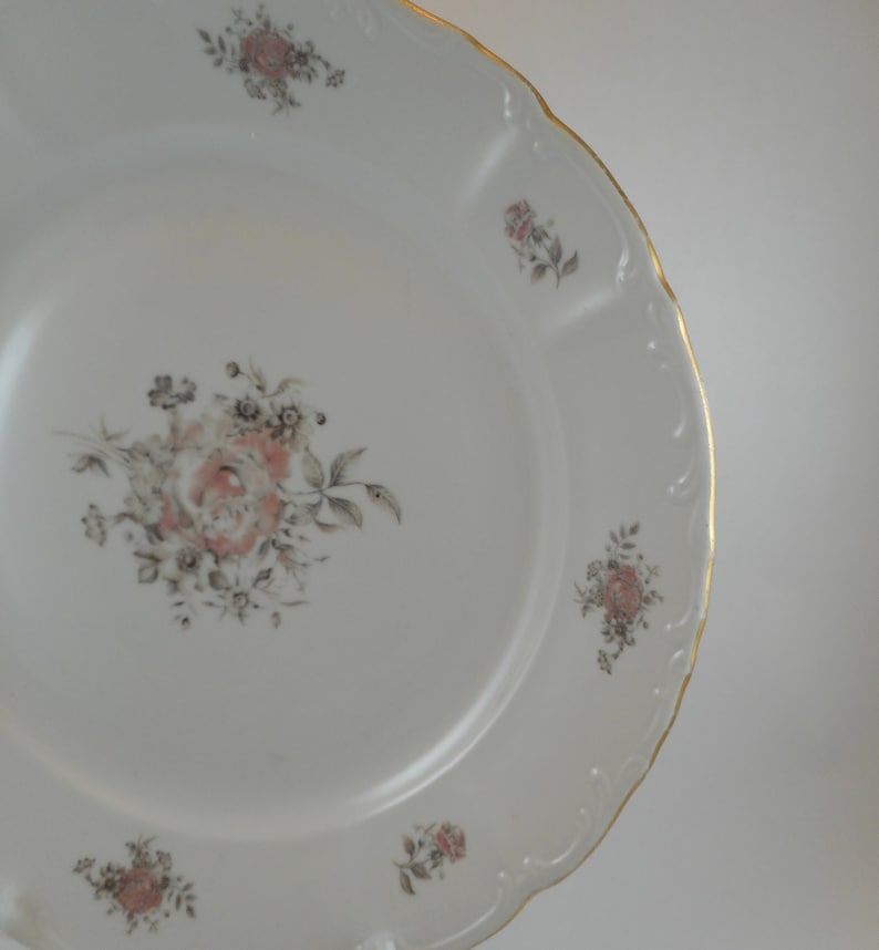 BOHEMIAN Fine China Czechoslovakia Platter CIRCA 1980s - Etsy