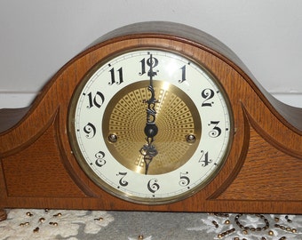 Franz Hermle 340-020 Westminster Chime Mantel Clock – Made in