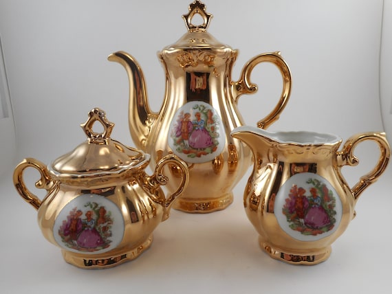 希少 】アメリカ Empress Arts ミニチュア ティーポット